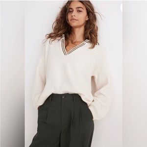 Madewell Wiltshire V-Neck Pullover Size Small NWT